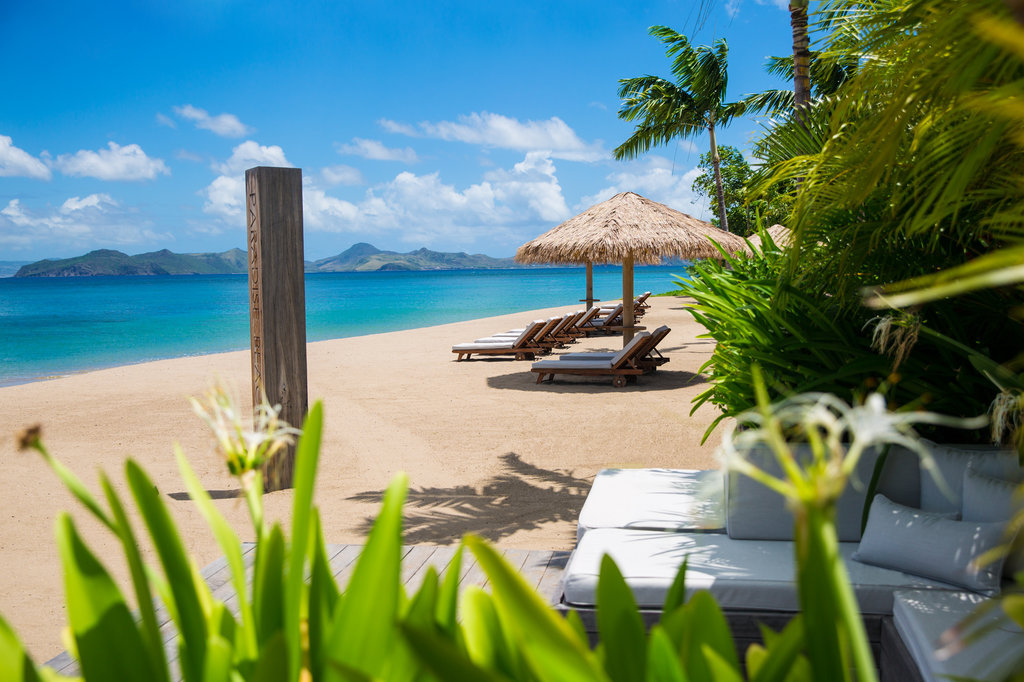 Paradise Beach Nevis Saint Kitts & Nevis