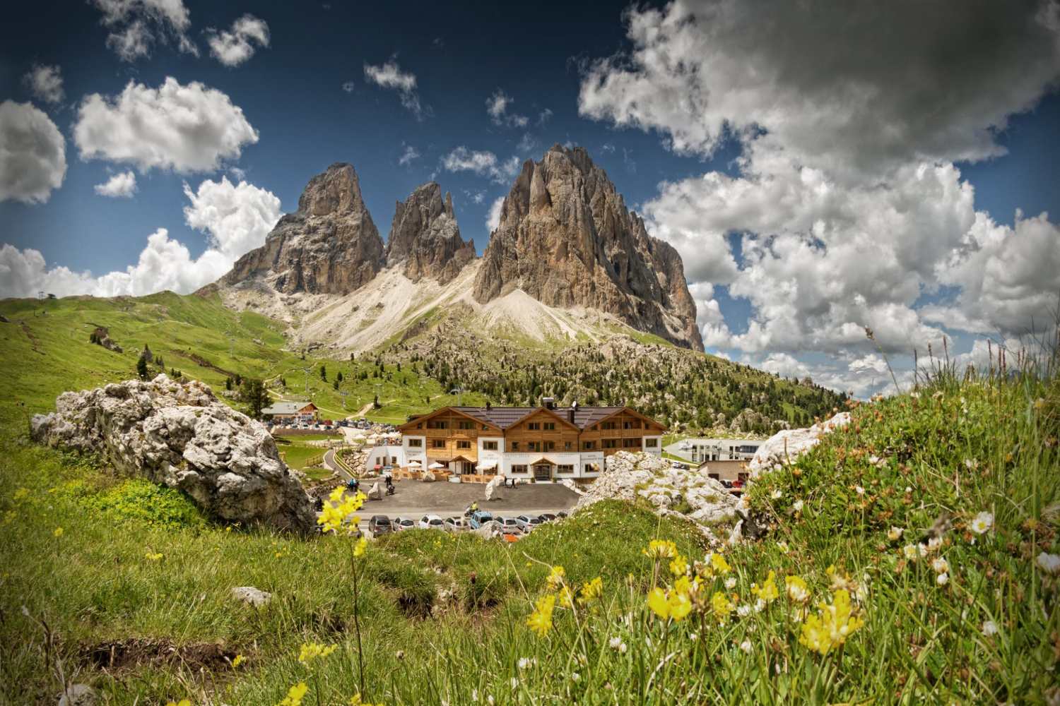 Passo Sella Dolomiti Mountain Resort, South Tyrol - Italy