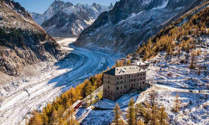 Refuge du Montenvers Chamonix, Rhone Alpes - France