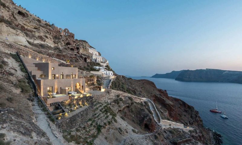 Old Castle Oia Santorini, Cycladic Islands - Greece