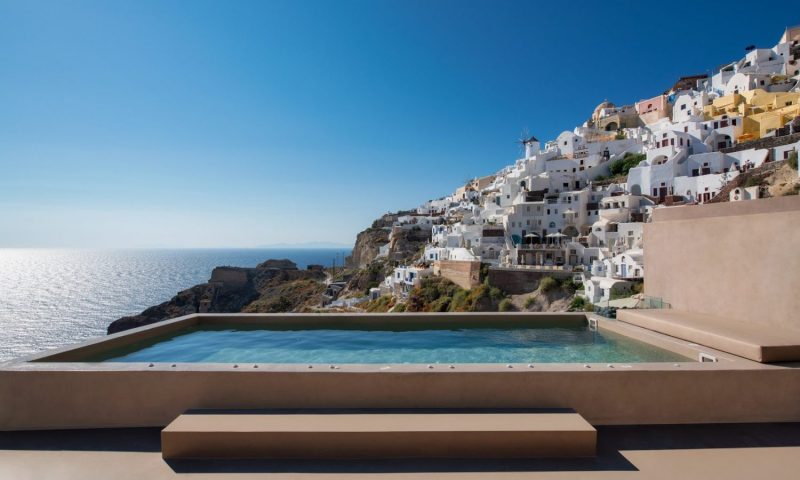 Old Castle Oia Santorini, Cycladic Islands - Greece
