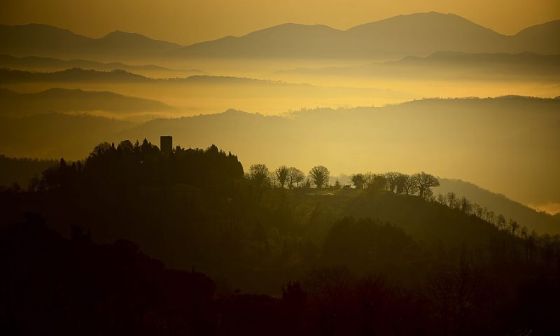 Castello Di Petroia Gubbio, Umbria - Italy