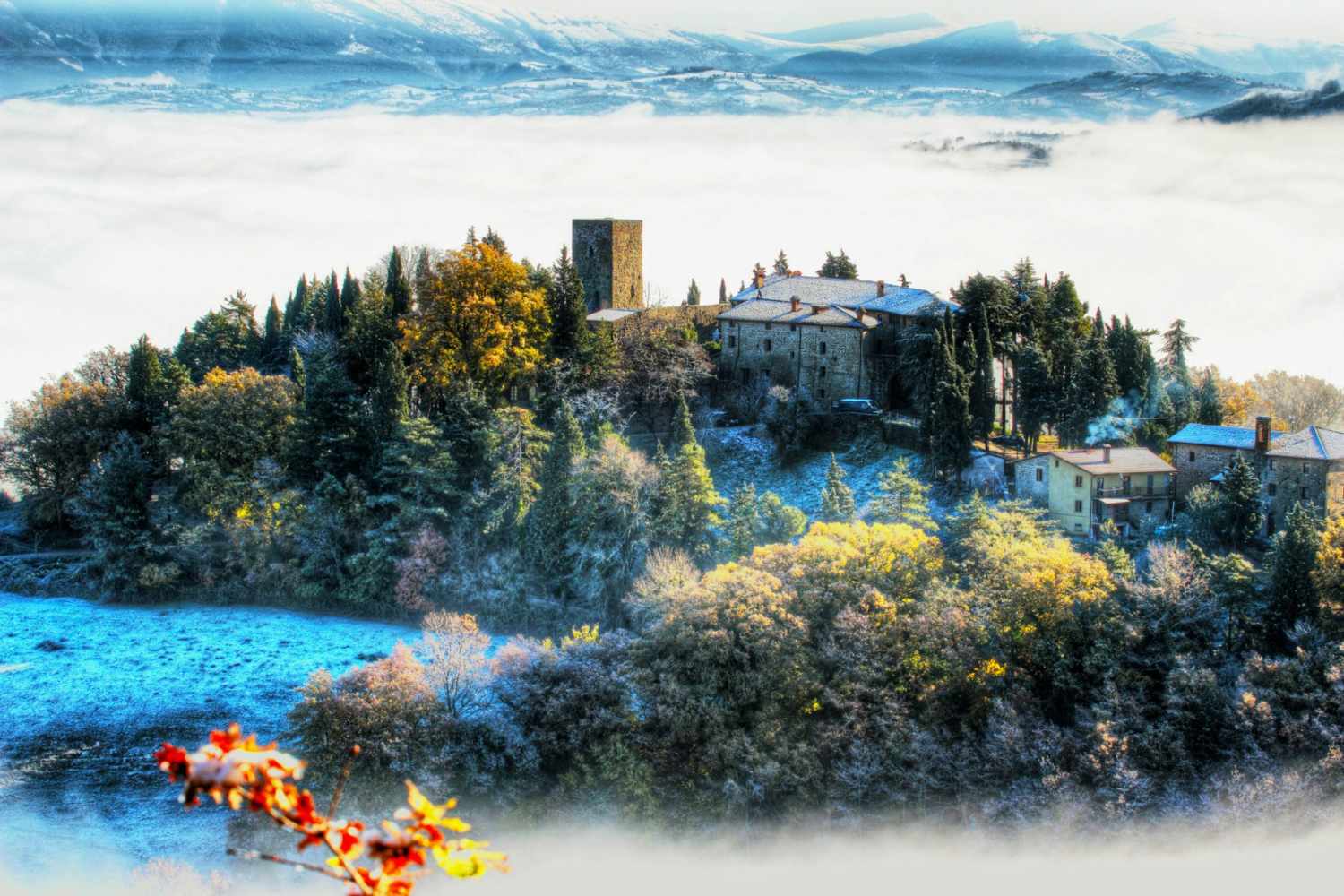 Castello Di Petroia Gubbio, Umbria - Italy