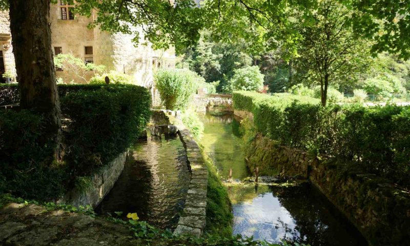 Chateau De La Caze St Enimie, Languedoc Roussilon - France