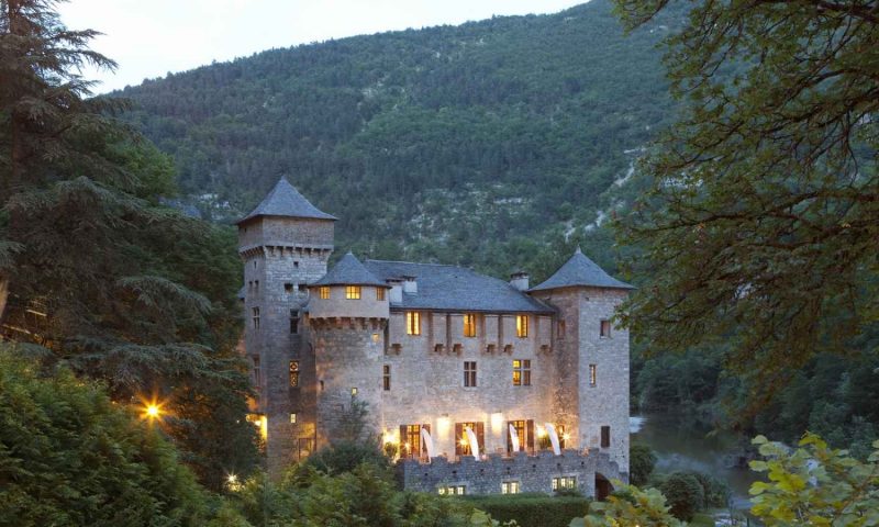 Chateau De La Caze St Enimie, Languedoc Roussilon - France