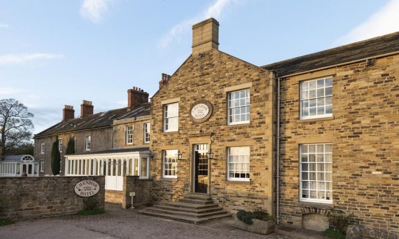 The Cavendish Hotel at Baslow, Derbyshire - England