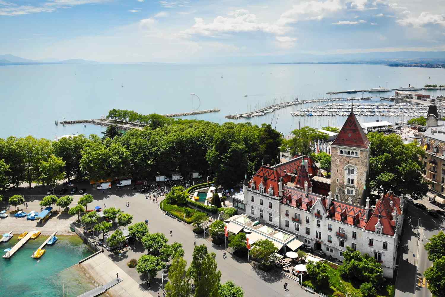 Château d’Ouchy Lausanne, Vaud - Switzerland